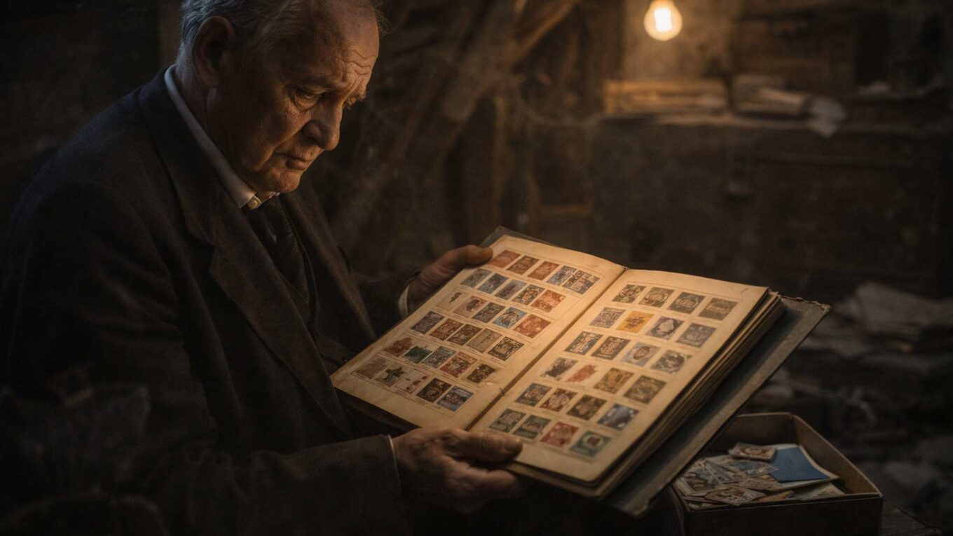 Karel Capek, Zbiór znaczków (opowiadanie kryminalne)